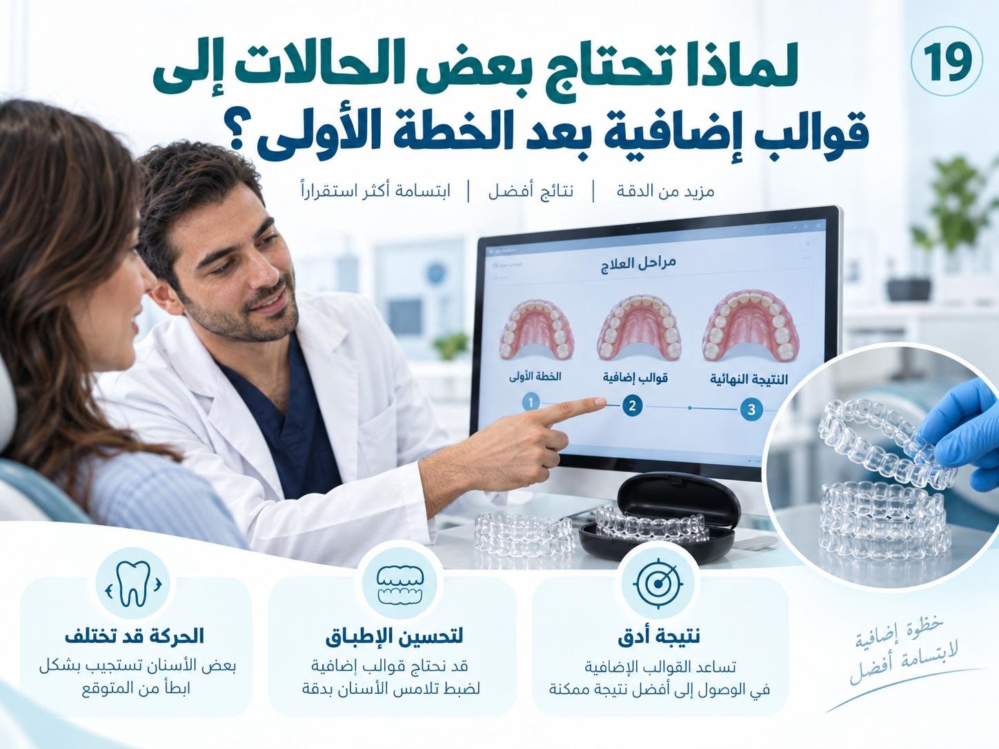 لماذا تحتاج بعض الحالات إلى قوالب إضافية بعد الخطة الأولى؟