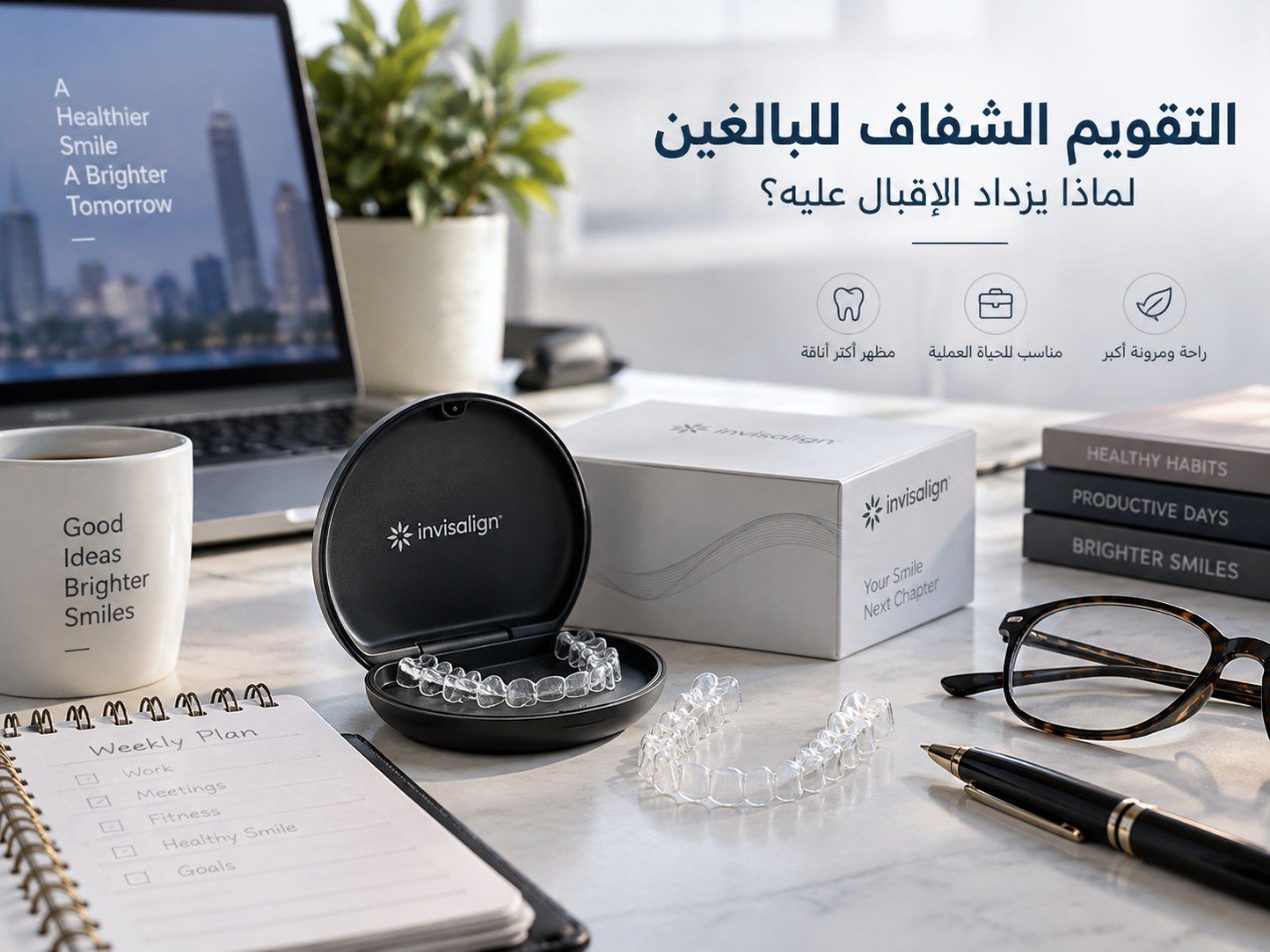 التقويم الشفاف للبالغين: لماذا يزداد الإقبال عليه؟