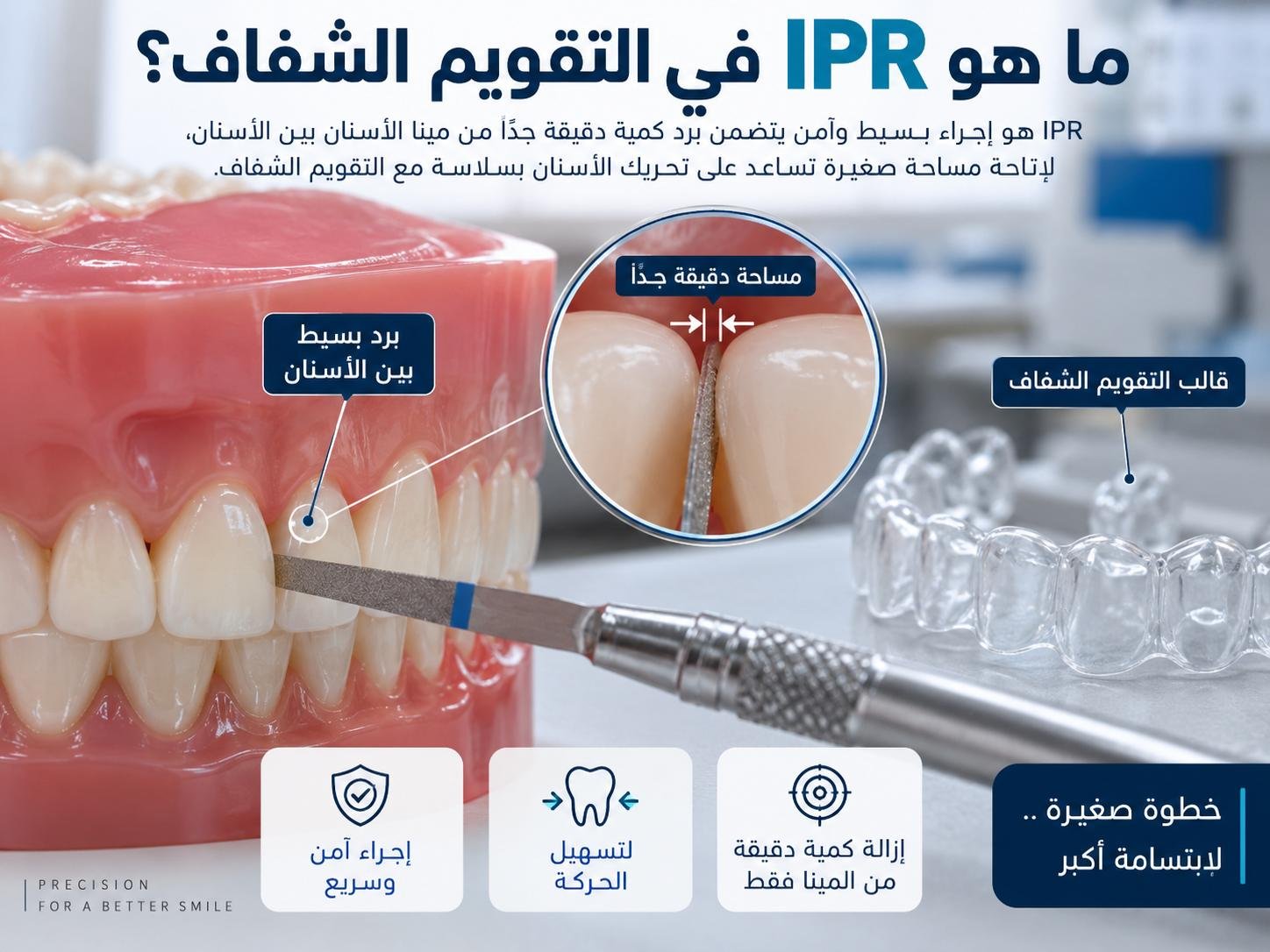 ما هو IPR في التقويم الشفاف؟