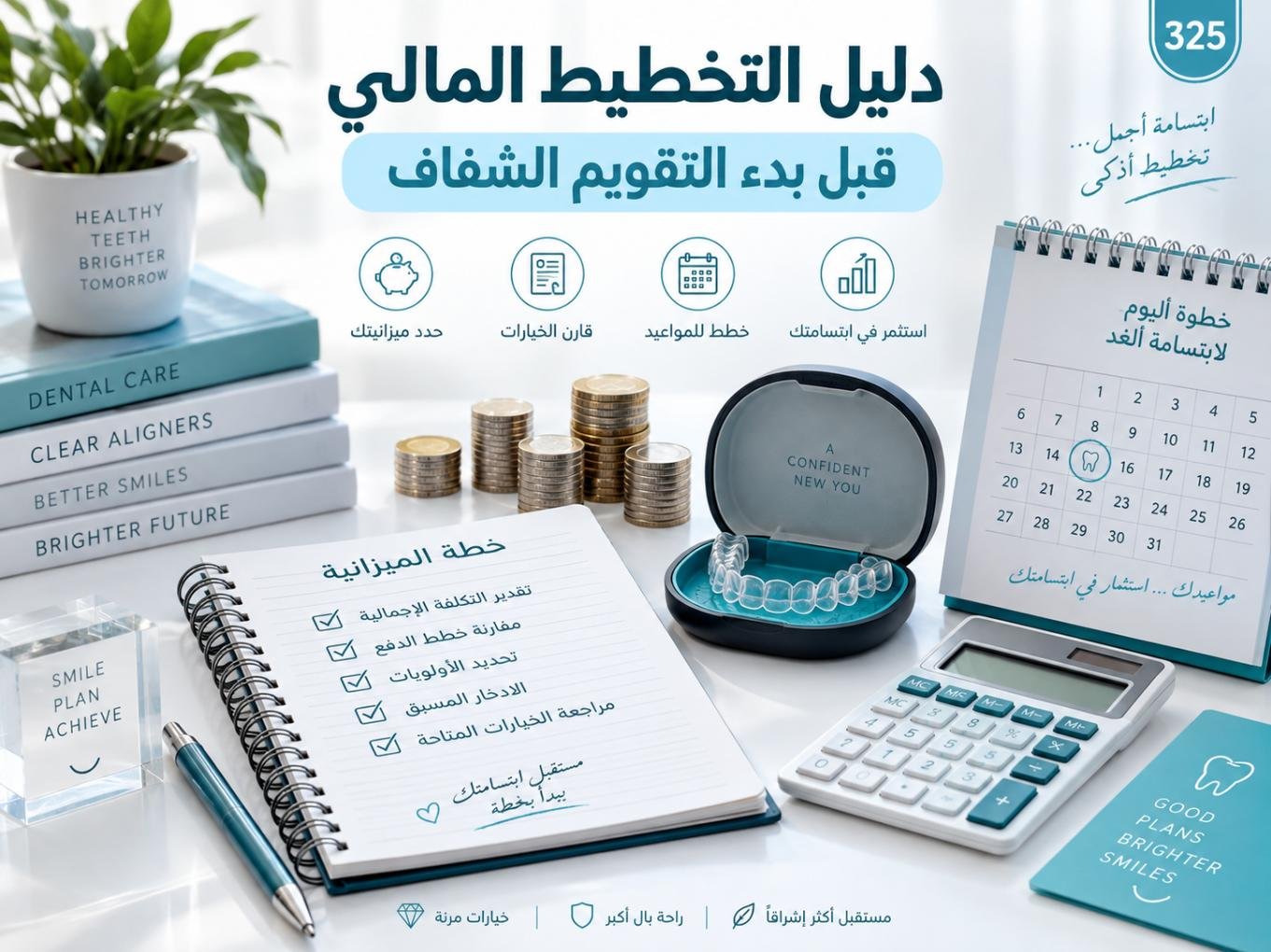 دليل التخطيط المالي قبل بدء التقويم الشفاف