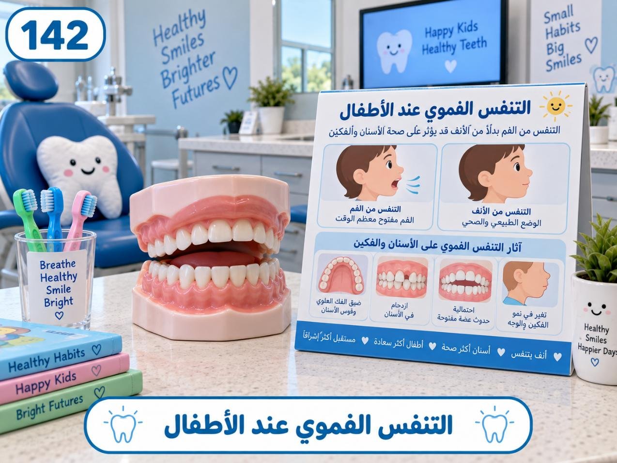 التنفس الفموي عند الأطفال: الأسباب والتشخيص وخيارات العلاج