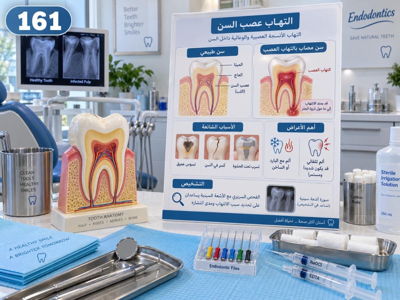 التهاب عصب السن: الأسباب والتشخيص وخيارات العلاج